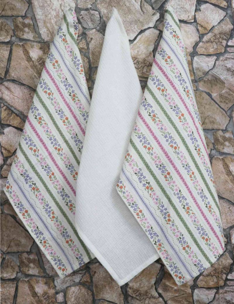Printed Cotton Tablecloth - 6 Seater